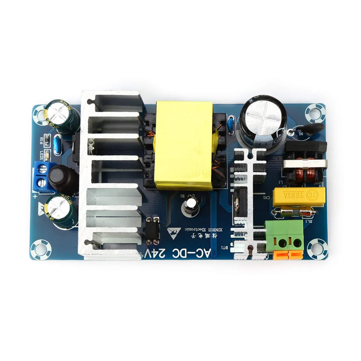 Módulo Convertidor AC-DC, 24v 4a~6a Convertidor Reductor De Voltaje Interruptor Estable De Alta Potencia para Conversión De Voltaje