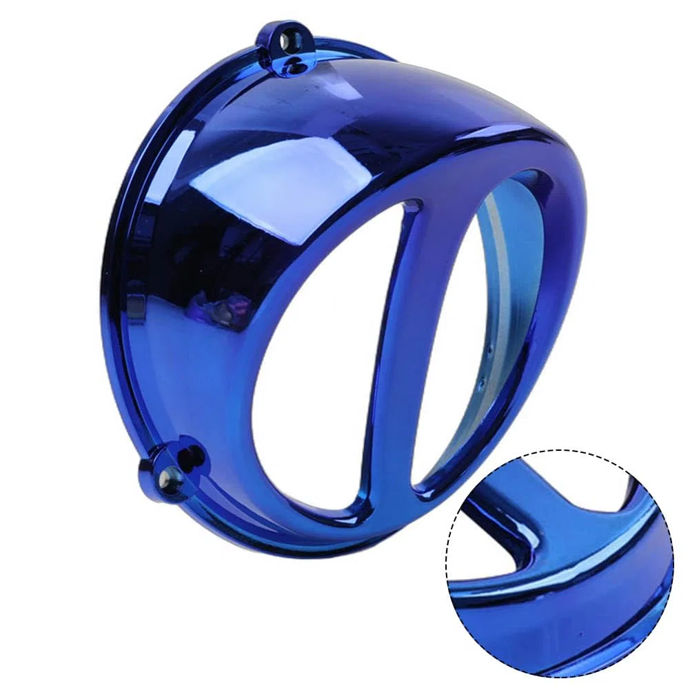 SIKUAI 1 pieza de plástico para cicleta, nariz de cerdo, ventilador de enfriamiento de r modificado, cubierta de hoja, tapa de pala azul para ZX 50 para para Jog 50 para Jog 90 para Dio 50