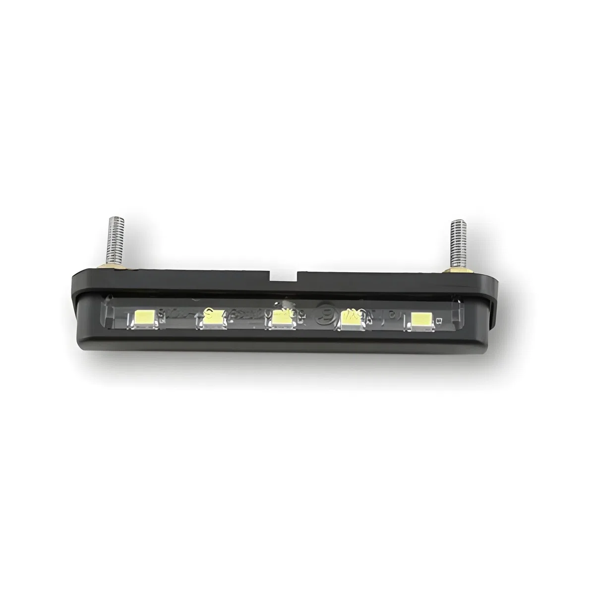 SHIN YO LUZ de matrícula LED ST-7, atornillable, negra (Black)