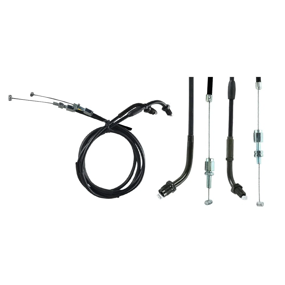Wai Danie Kit Cable Acelerador Push & Pull Compatible con Honda CB350 CL360 CB400 CB550 CB750 FT500 Rebel 250 300 450 Shadow 500 700 800 ACE 750 1100 CRF250L CMX250L 0 C