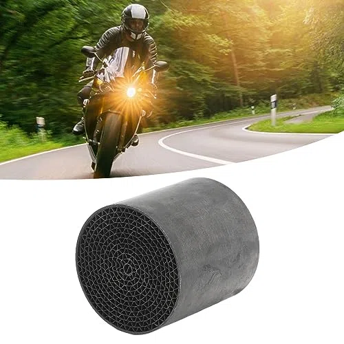Catalizador de Tubo de Escape, Catalizador de Silenciador de Escape de Alta Resistencia para Motocicleta (48 * 50mm)