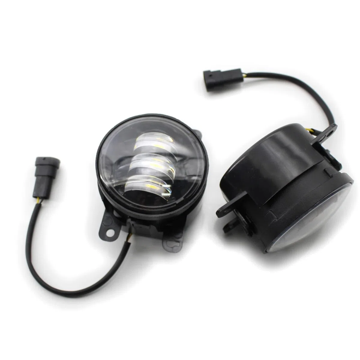 Luces Antiniebla Coche Compatible con Peugeot para 207 2006 2007 2008 2009 OEM 2N1115201AB 4F9Z15200AA 1209177 Lámpara De Luz Antiniebla Delantera Izquierda Derecha para Automóvil