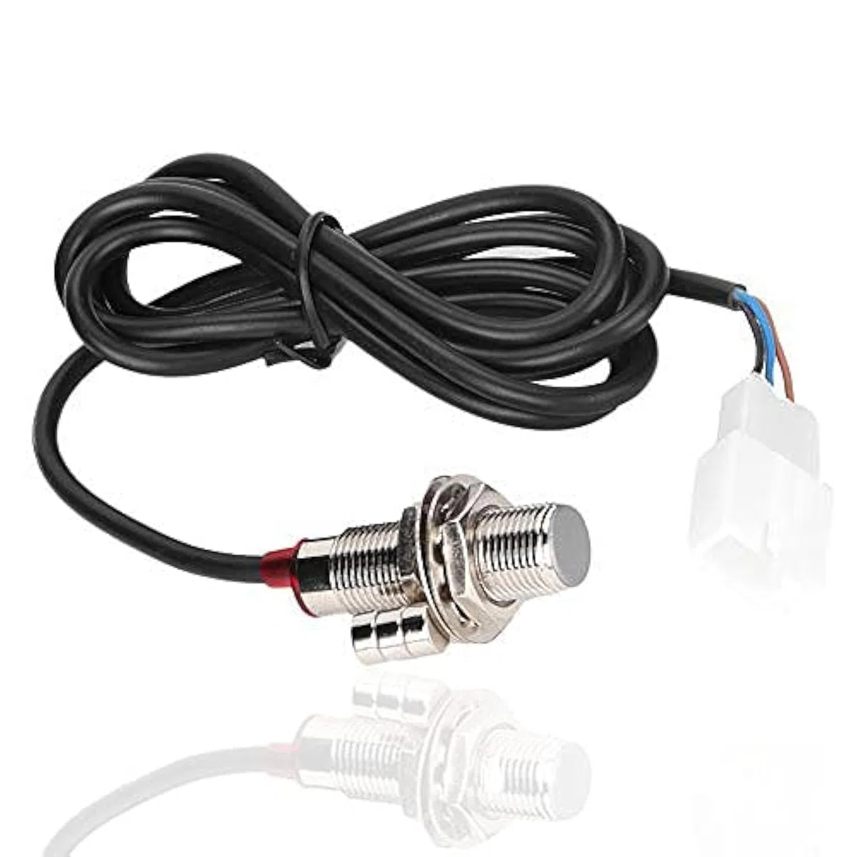 Cable del sensor Cable del sensor del odómetro del velocímetro digital de la motocicleta con 3 imanes para el velocímetro del odómetro digital de la motocicleta