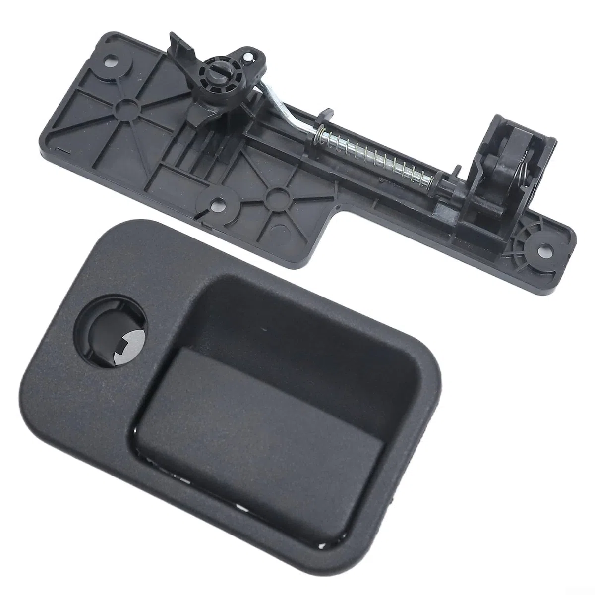 Manija de la guantera para, 1H6857147 Guantera Compartimiento de Bloqueo de la Caja de la Manija para Golf MK3 para VENTO 1991-1999 Mantener las Manos Interior