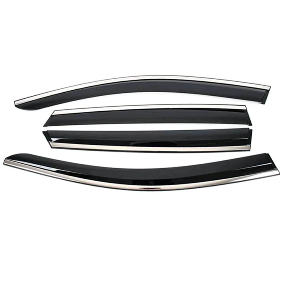 Coche Deflectores Viento Techo Solar para Volkswagen Caddy 2018, Solar Protector Lluvia Cubierta Aire Antilluvia Accesorios