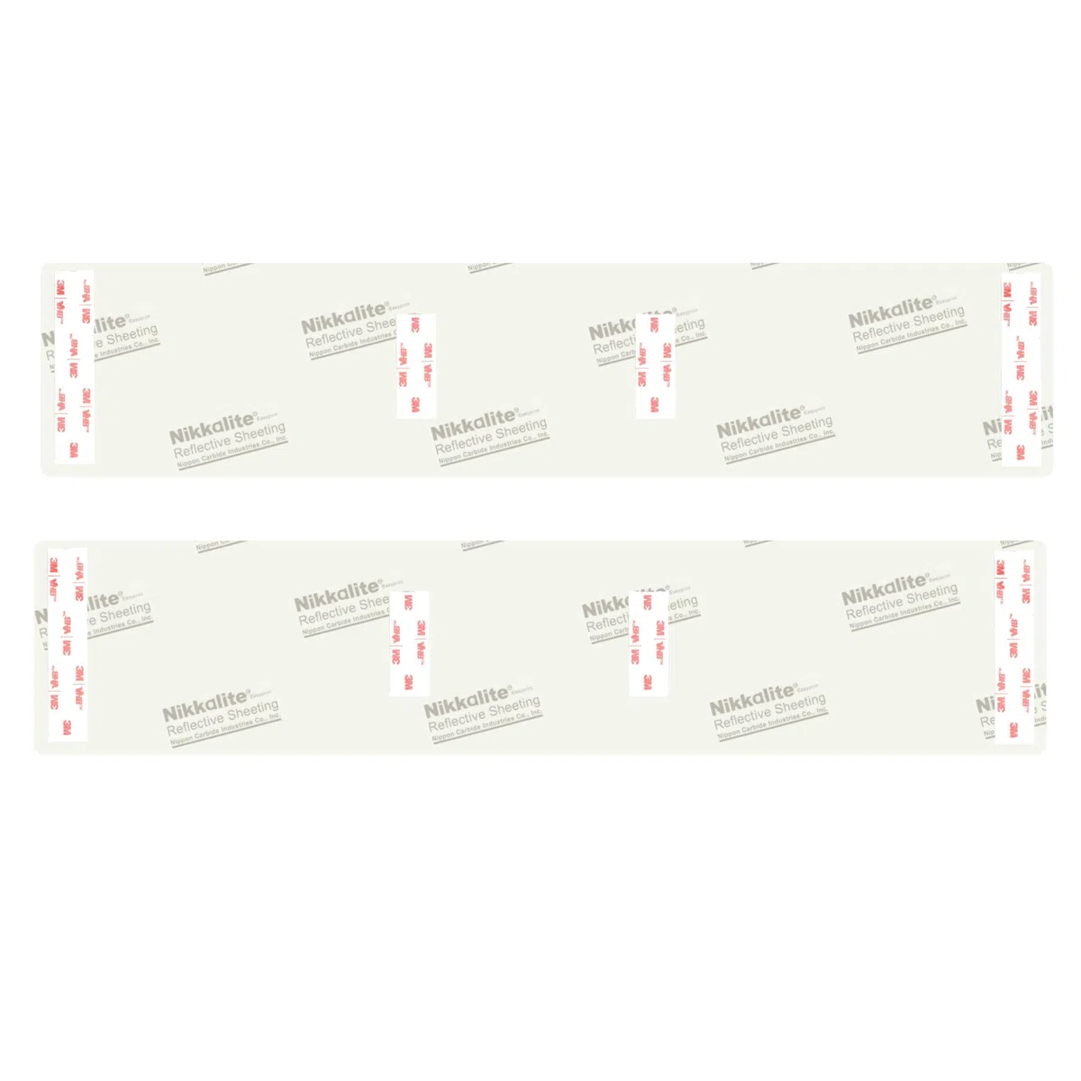Gonplac Matrícula Acrílica Coche Homologada Alto Impacto 52 x 11 CM (Conjunto 2 Und)