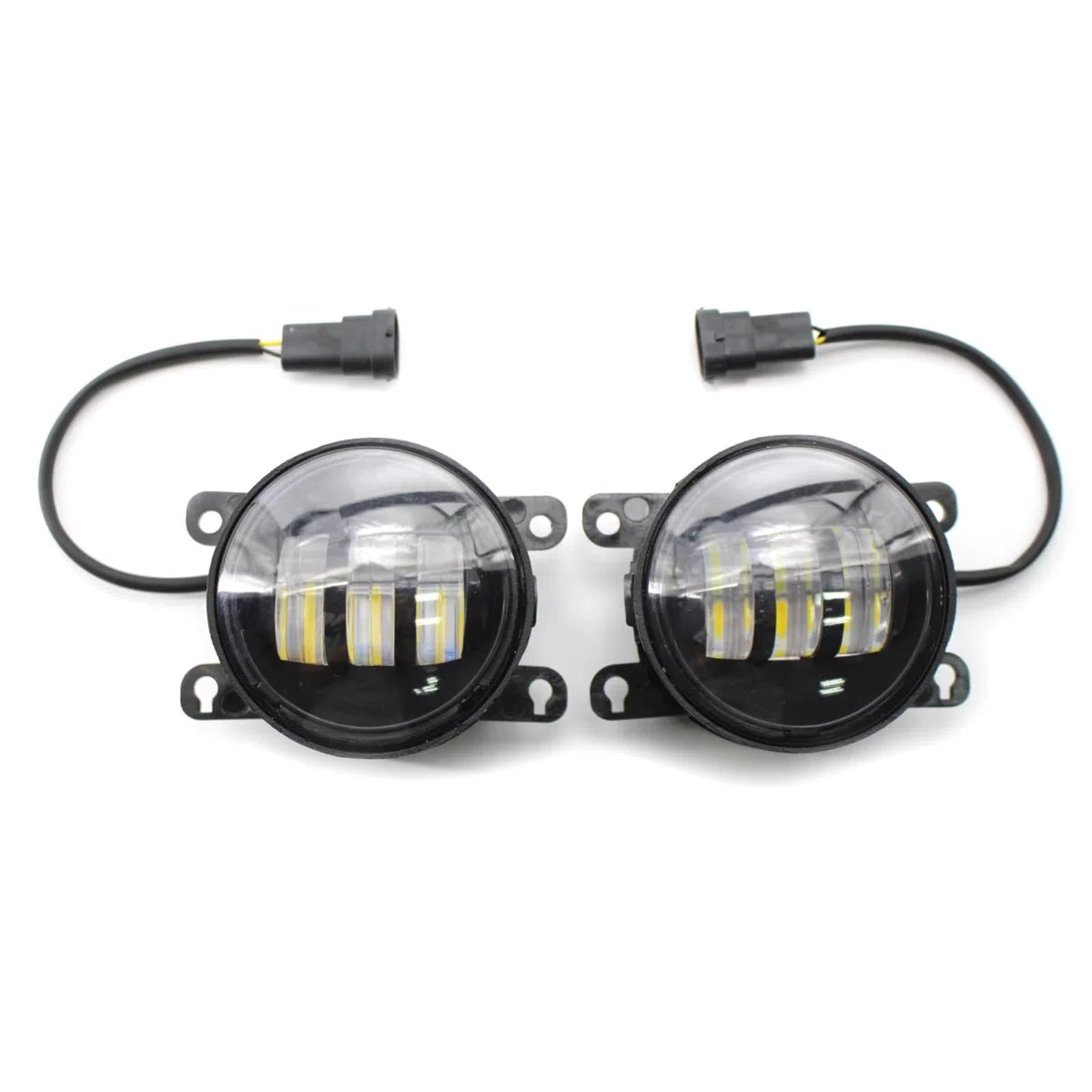 Luces Antiniebla Coche Compatible con Peugeot para 207 2006 2007 2008 2009 OEM 2N1115201AB 4F9Z15200AA 1209177 Lámpara De Luz Antiniebla Delantera Izquierda Derecha para Automóvil