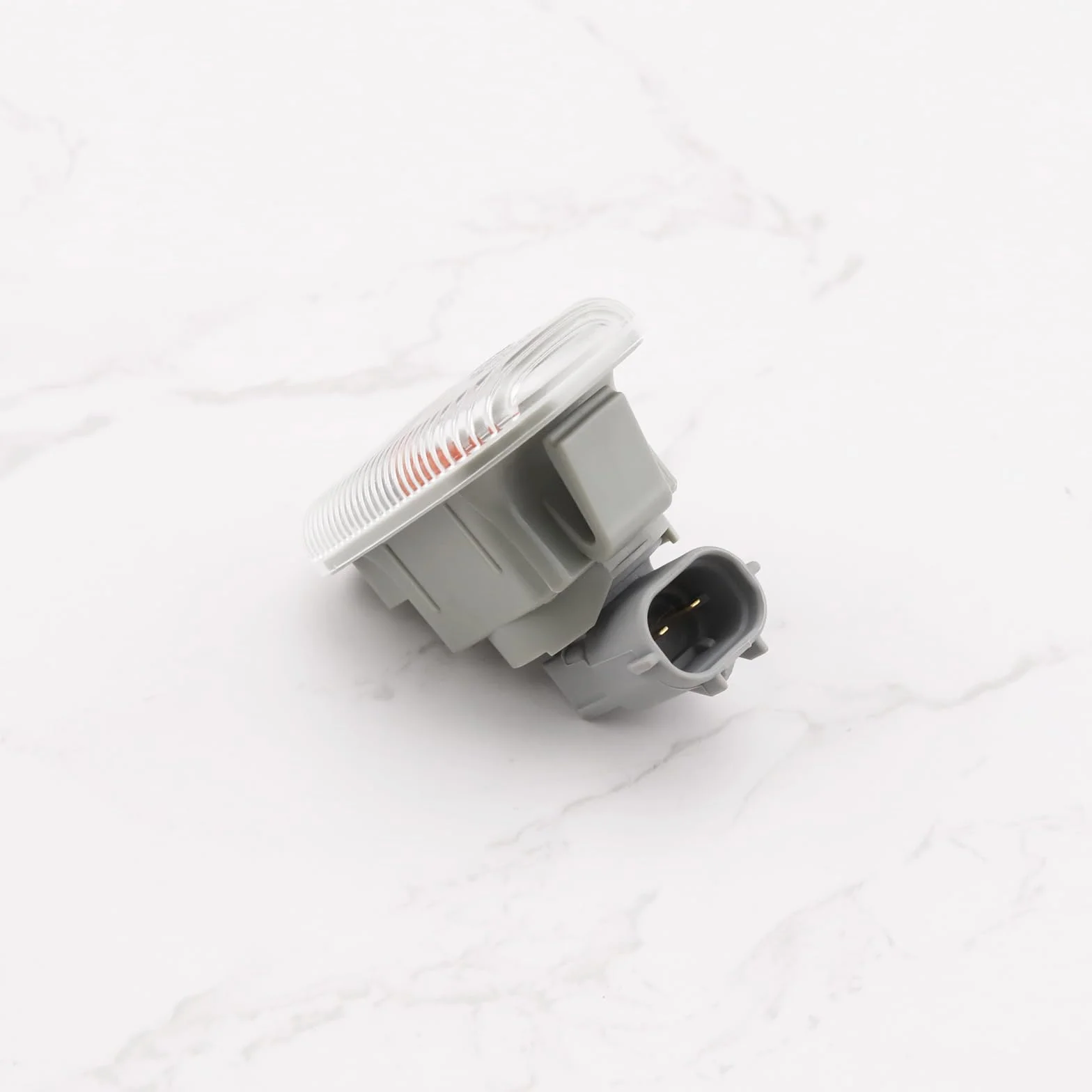 EMSea 2 piezas de luz indicadora lateral delantera compatible con TOYOTA COROLLA AVENSIS MR2 OE 81730-02022 81730-02023 81730-20220 56.1x35.8x46.4mm luz de coche