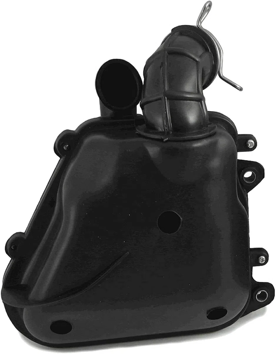 Area1 Caja de filtro de aire + inserto para 50 ccm 2T compatible con Yamaha Aerox 50 R/Naked Neos Jog R BWS Why Slider, apto para MBK Nitro Booster Ovetto MachG Stunt, Malaguti F12 15 Benelli K2 491