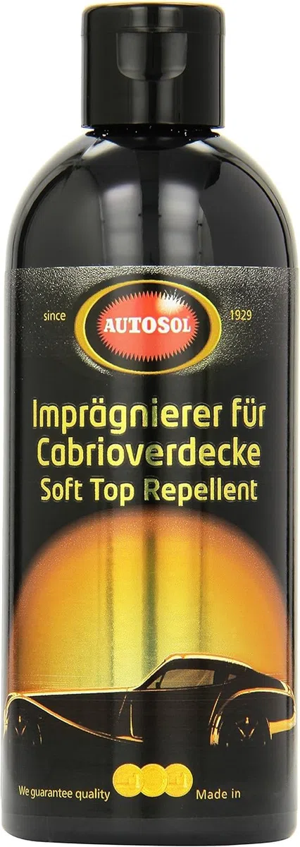 Autosol 01 007800 Impermeabilizador para capotas de cabriolet