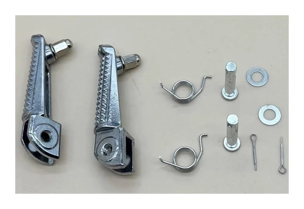 Moto Clavijas Pie Reposapiés Delantero para Motocicleta, Pedal De Apoyo para YZF R125 R25 R3 MT 125 25 03 09 FZ 10 07 6 XJ6