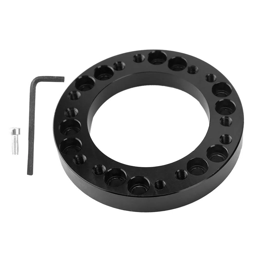 Espaciador de volante, kit de adaptador universal de 12,5 mm para volante de coche