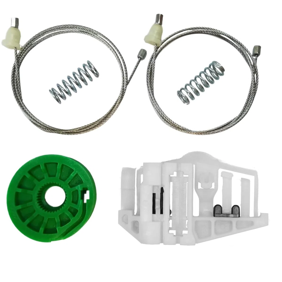 Twowinds - Clip Elevalunas 51357140589 Compatible con BMW E87 120d 118d 116i 118i 130i 120i (2004-2012) - Puerta Trasera Izquierda (conductor trasero) - 51367138467 - Regulador Ventana (6 piezas)