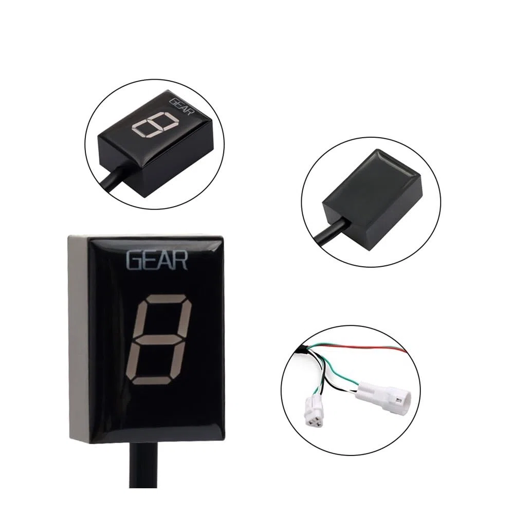 Indicador Cambio de Marchas Para Yam&aha FZ1 FZ1N FZ6 FZ1S FZ 1 1N 1S FZ 6 S2 FZ6R FZ 6R Accesorios De Motocicleta Indicador De Marchas Montaje Pantalla De Marchas De Velocidad