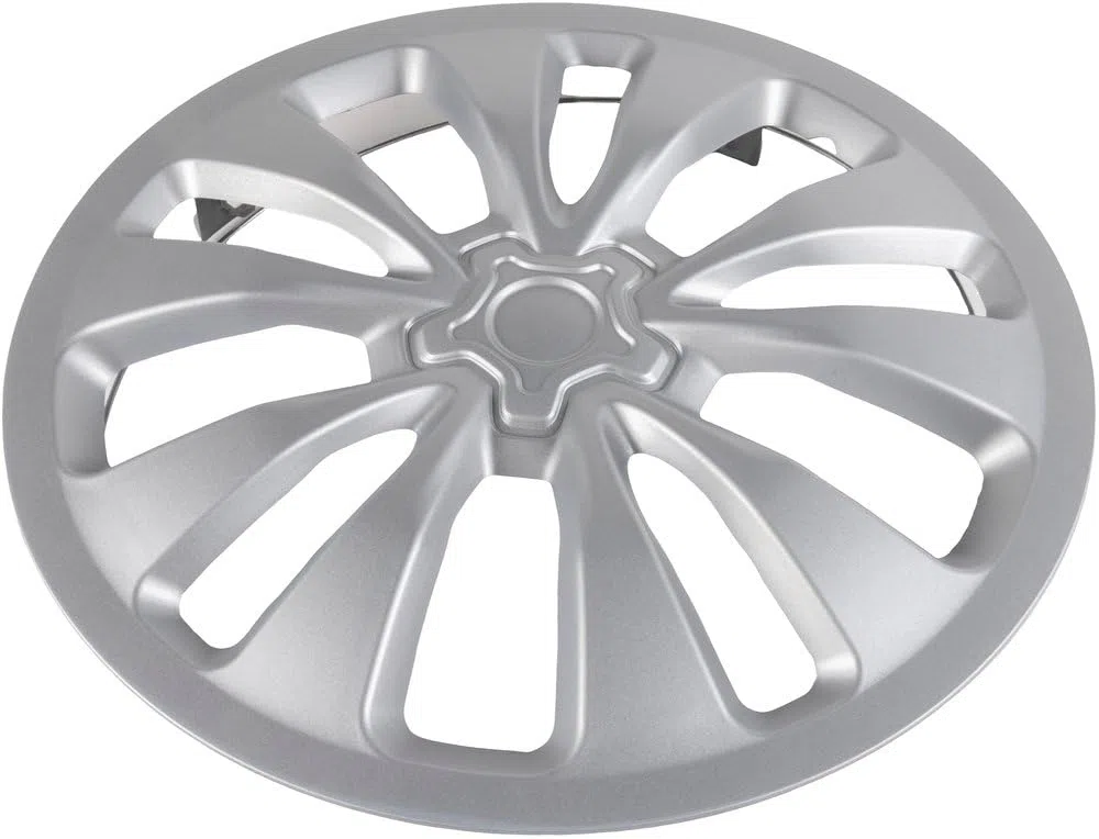 Start Cubierta de Rueda de Coche Montecarlo de 13 Pulgadas en ABS Gris Simple