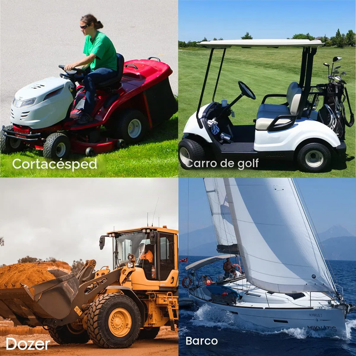 Contador de horas de funcionamiento de cuarzo redondo de 6 V hasta 80 V, anillo de acero inoxidable, contador de horas de funcionamiento, UTV, carrito de golf
