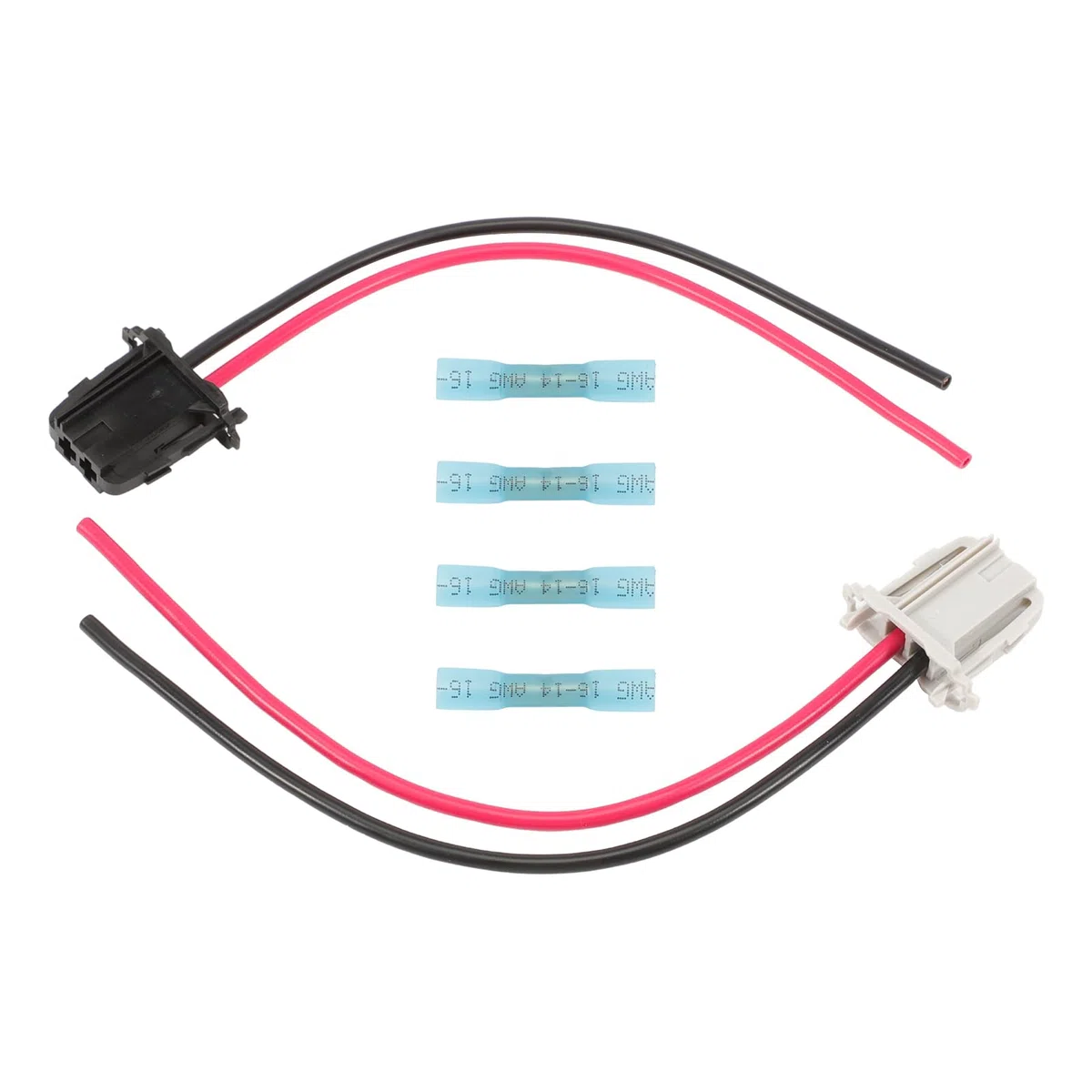 2x Conectores de enchufe para Mito Berlingo C4 Picasso Jumpy Doblo Grande Punto Linea 500 Panda 2 Corsa D Partner 2 Expert 6441.CE (Durchmesser 2,5mm, Außenhaut 3,8mm)