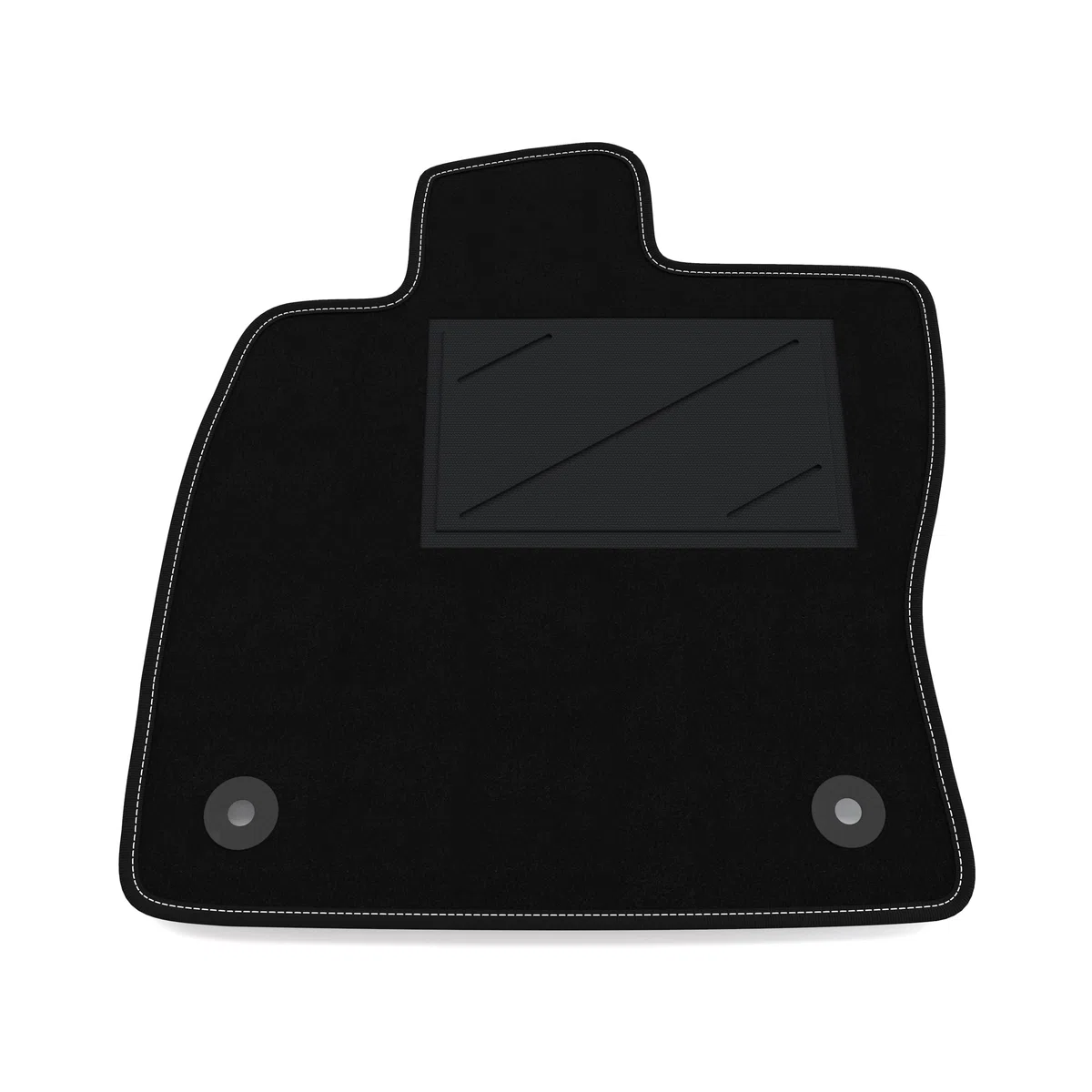Alfombrilla para Coche SÓLO Lado del Conductor 1 Pieza Compatible con Seat León 5F 2012-2020 | 1 Alfombra