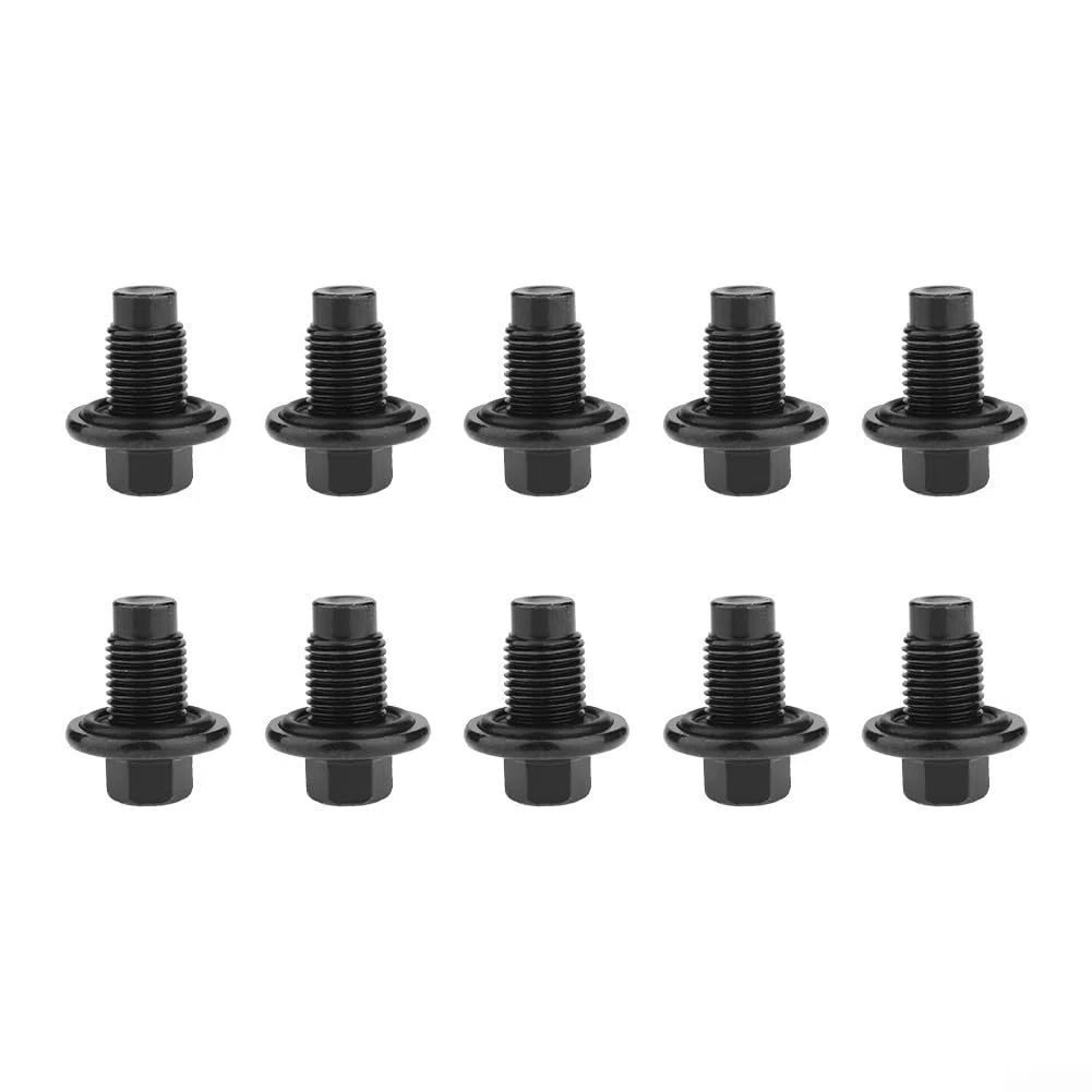 10 piezas de tornillo de cárter de aceite 1013938 97JM6730BA LR000437 para Ford para C-Max 2007-2013