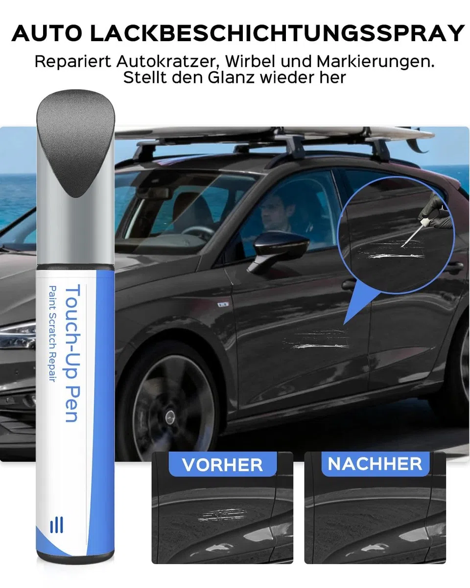 S7G Grafito Gris Lápiz de pintura compatible con Cupra - Coincidencia exacta para desconchados y arañazos