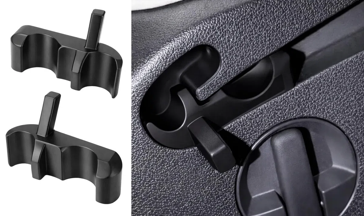 Soportes Cortinilla Bandeja Maletero Q3 8U 8U0863880L/ Bisagra Para Bandeja de Maletero/Estante Para Cortinilla de la Bandeja de Maletero Pack 2