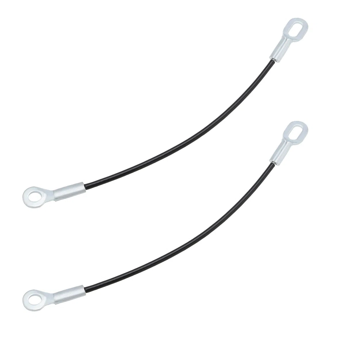 2 piezas de cable de repuesto para portón trasero 6730A089 compatible con Mitsubishi L200 Triton MK5 Pre-FL 2016-2018, alambre de acero de repuesto resistente para portón trasero