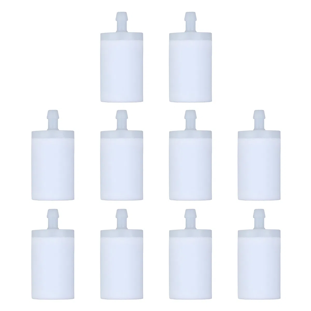 10 X Filtros de Combustible para Husqvarna 268 272 266 50 51 55 345 350 351 357 365 372 390 460 570 575 Repuestos de Motosierra
