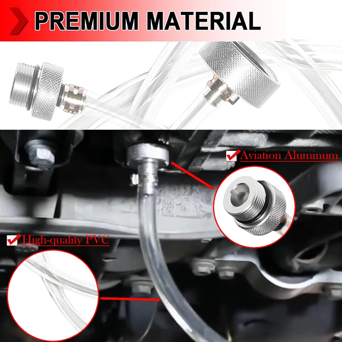 Adaptador de Cambio de Aceite de transmisión OEM Vas 6262 VAG para Manguera de llenado de Aceite Audi.