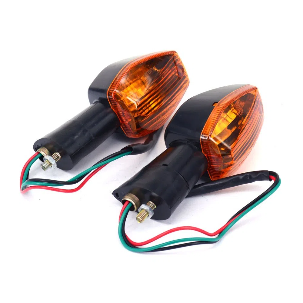 JFG RACING Intermitentes Moto,Intermitentes Luces Intermitentes Lámpara Indicadores Ambar para CBR600RR 2003-2006 CBR1000RR 2004-2007 Lámpara Intermitente de Doble Deporte