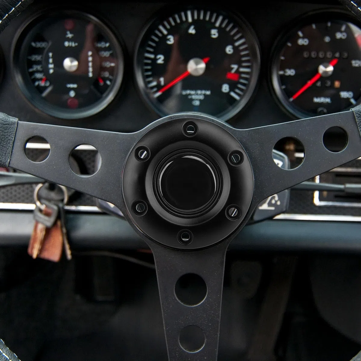 Tapón Central para Volante Cubre Bocina Compatible con Volantes de 6 Orificios Diseño Elegante y Moderno para Mejorar el Interior del Automóvil Fácil Instalación sin Herramientas