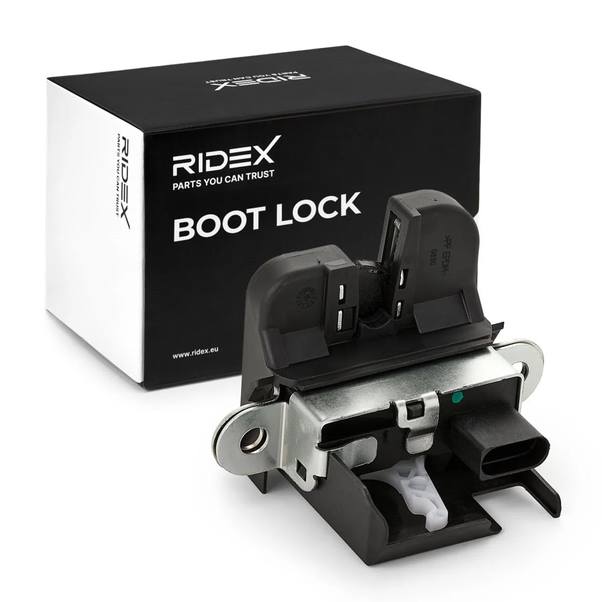 RIDEX 1362T0007 Cerradura de la puerta del maletero eléctrico Compatible con VW Polo V Hatchback 6R1, 6C1