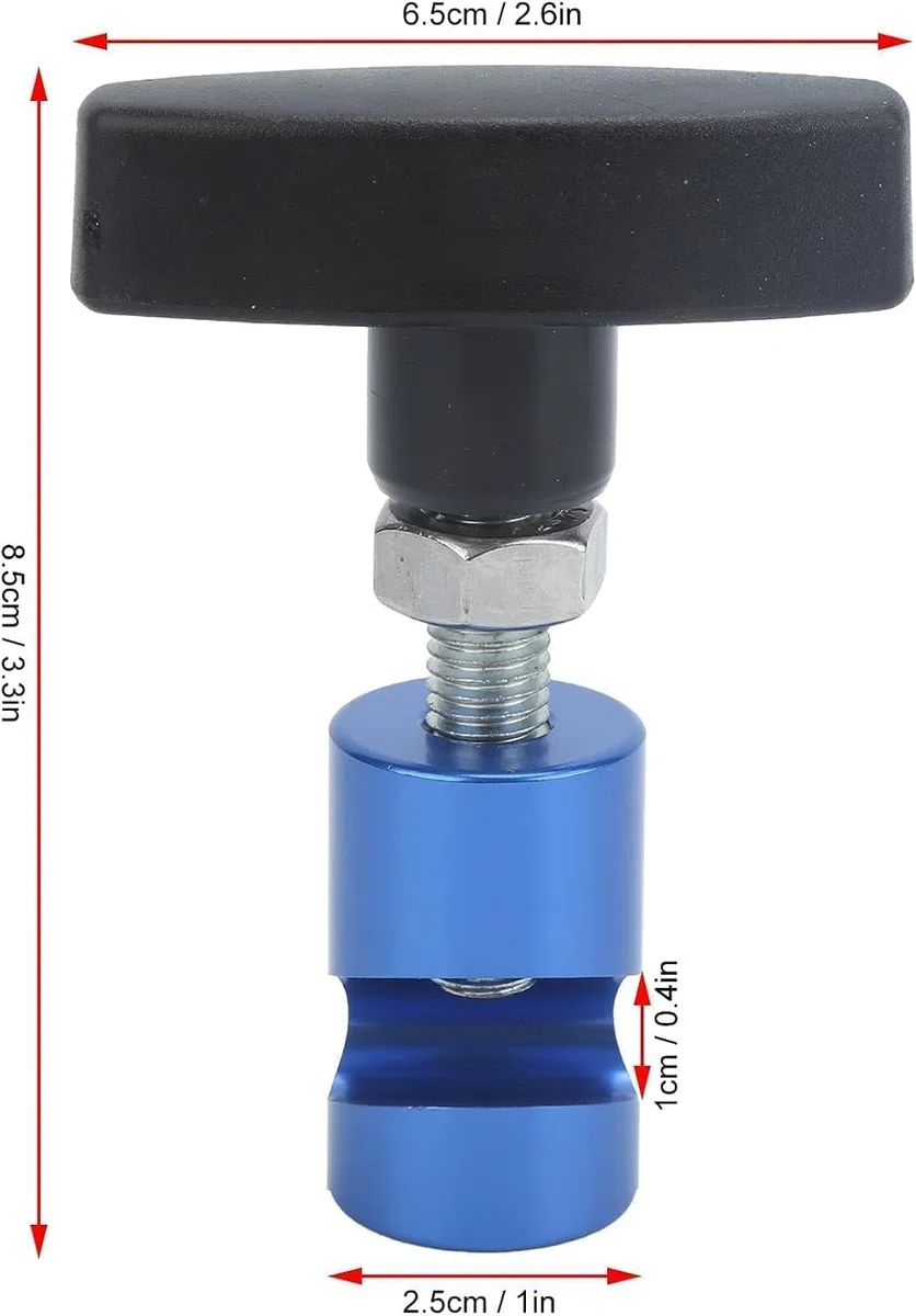 Abrazadera de Elevación de Capó Aramox, Abrazadera de Soporte de Elevación de Aleación de Aluminio, Herramienta de Tope de Puntal para Capó de Coche, Maletero Trasero