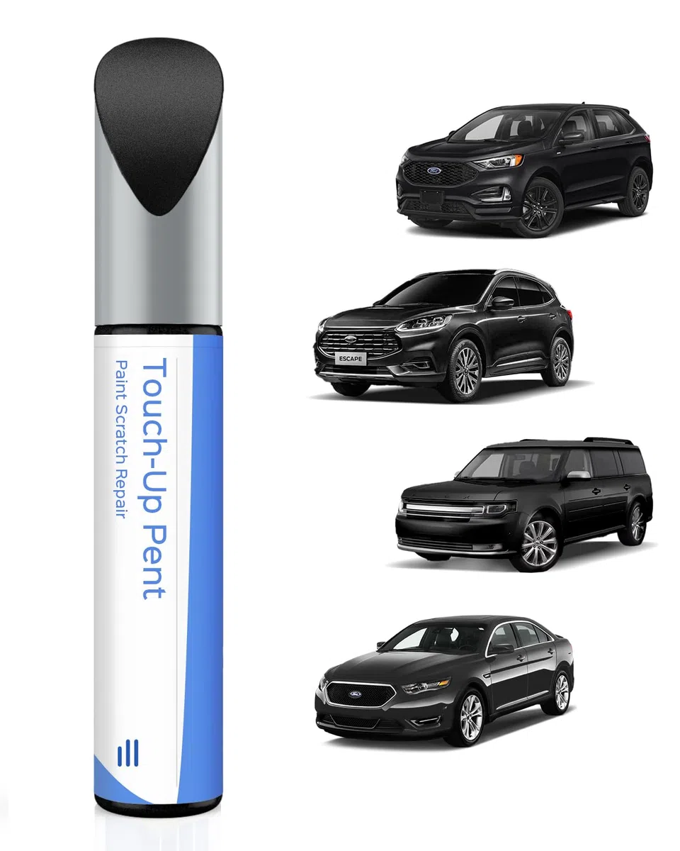 UH Tuxedo - Pintura de retoque negra compatible con Ford Exact Match para astillas y arañazos