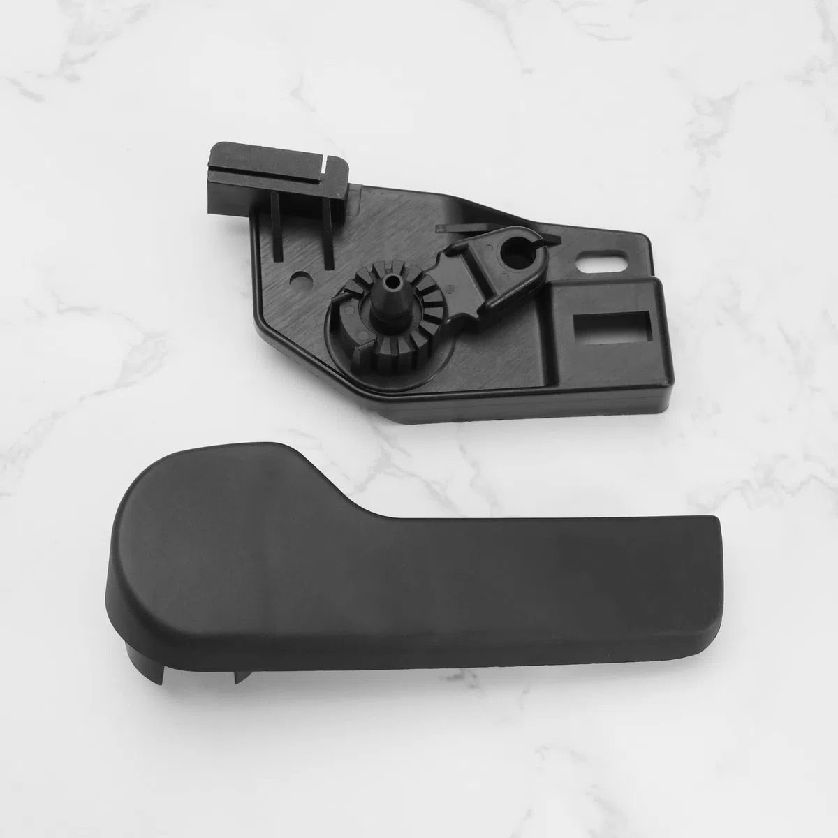 OTOTEC Manija Y Soporte de Liberación del Pestillo del Capó 1J1823533B 1J1823633A Compatible con Superb Fabia Octavia Yeti Toledo Altea Cordoba Solo para Volante A La Izquierda