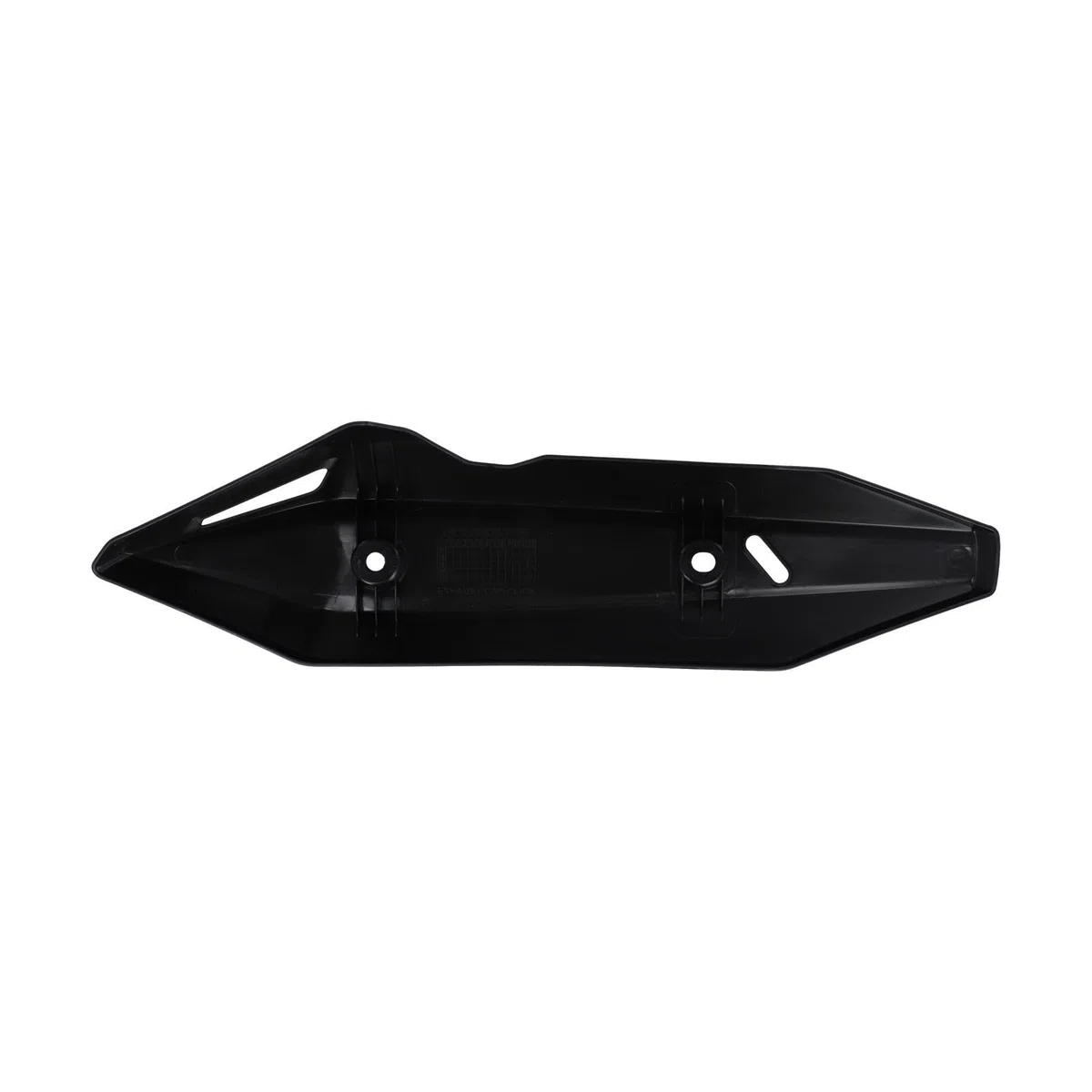 Cubierta de tubo de escape para motocicleta Honda Click 150/125, aislamiento térmico, material ABS, negro o fibra de carbono