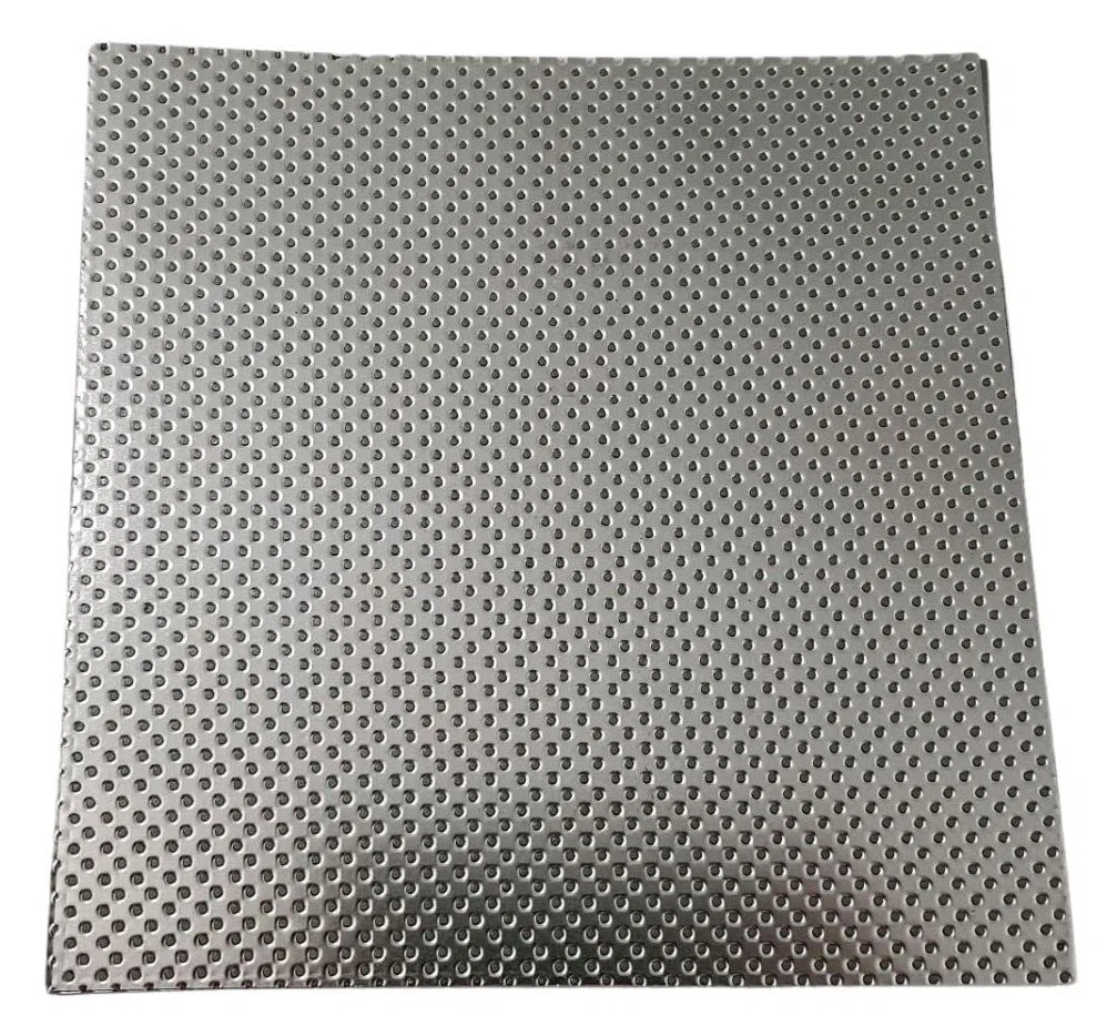 Junta de escape universal recortable, 200 x 200 mm, placa de metal multicapa, resistente al calor hasta 350 grados