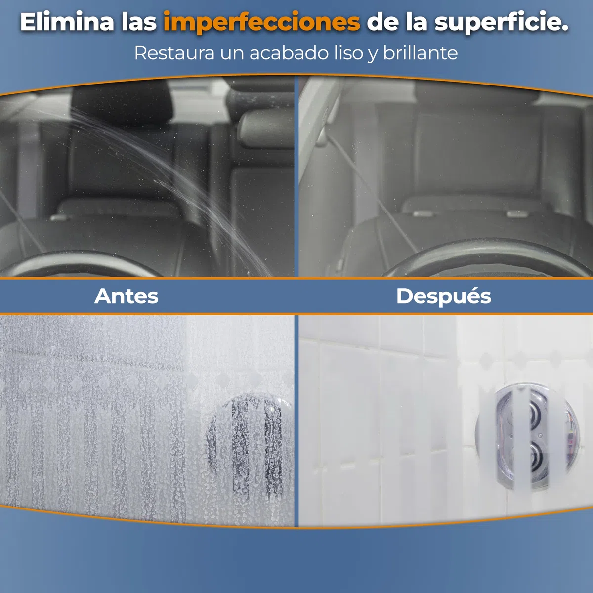GLASS POLISH 100 g Cerium Oxide, Compuesto de Pulido de Vidrio de Óxido de Cerio Grado Alto 85% Puro, Fórmula Tratada en Suspensión, Partículas de 3,5 Micras, Rendimiento de Restauración Mejorado