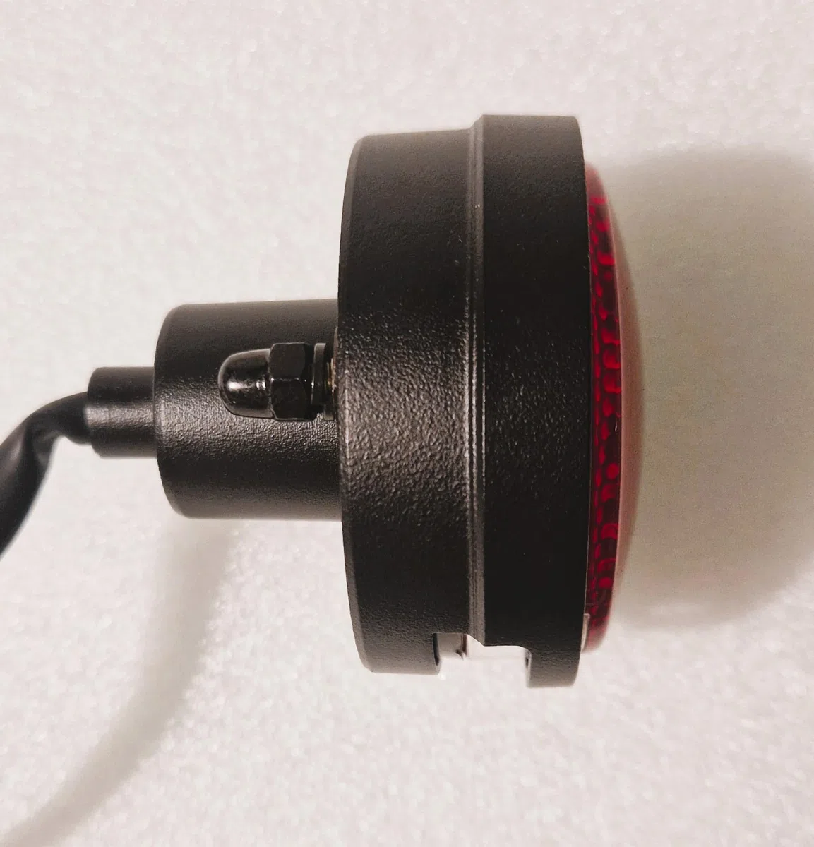 Nuar,Piloto Trasero para Moto, Luz de Matrícula, Incluye Soporte y Tubo Termorretráctil para Conexión,Luz led, Homologado, para Todo Tipo de Motos, Custom, Retro, Café Racer,Scrambler,Bobber.