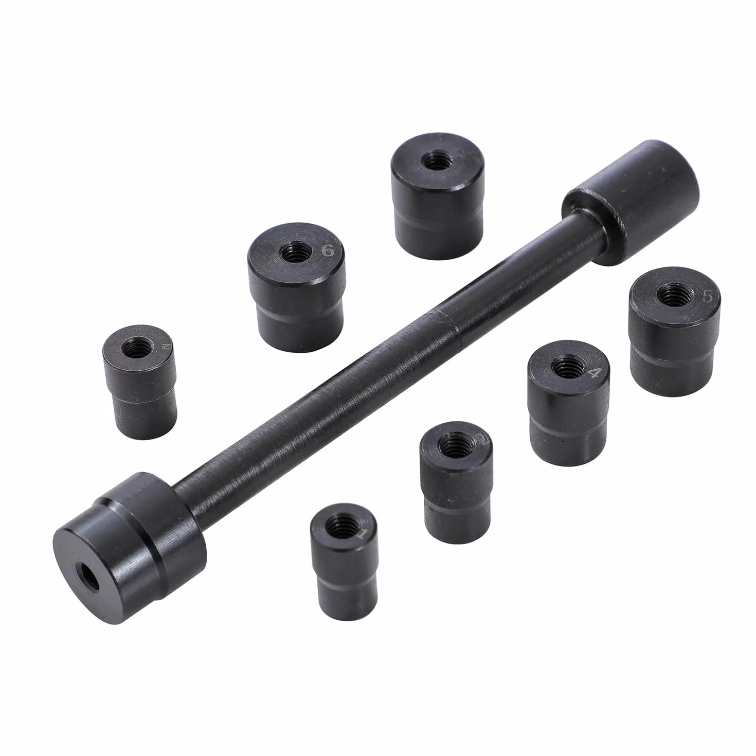 KATSU Kit Universal de Herramientas de Alineación de Embrague 17 Piezas para Volante Orificio Piloto y Alineador de Centrado de la Placa Impulsora del Embrague 450752