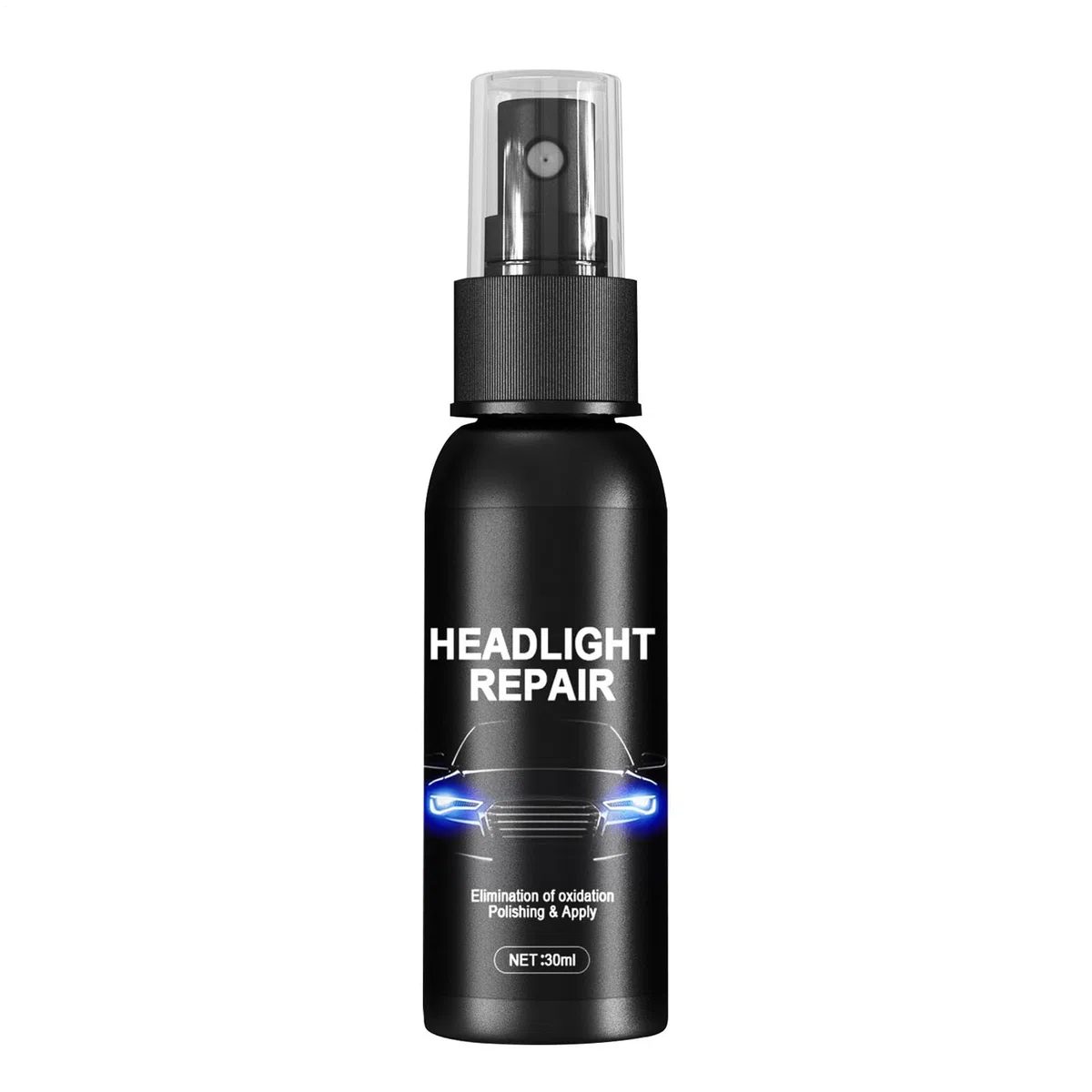 Líquido De Reparación De Faros De Coche - Agente De Restauración De Faros | Solución De Reparación Antiadherente Transparente | Gel De Restauración De Proyector Automotriz De 30 Ml | Fuerte Fluido
