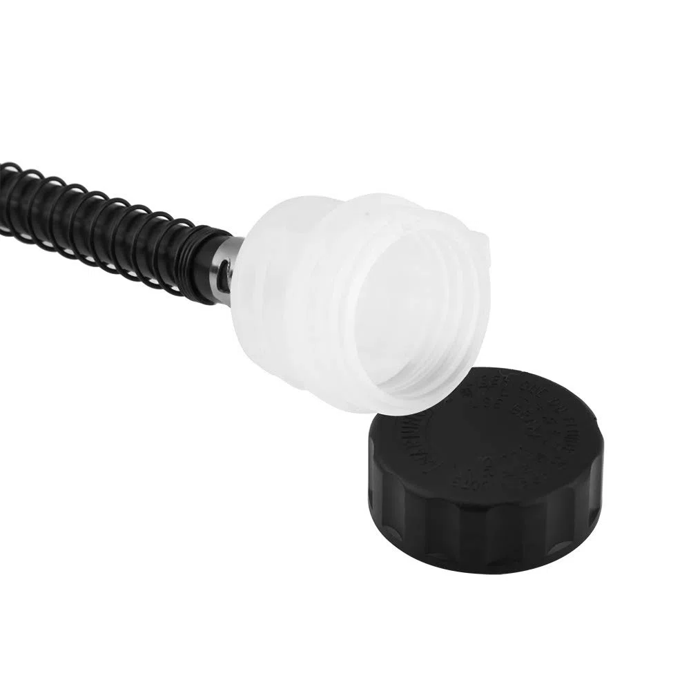 Akozon Bomba de freno de pie trasero Freno de pie trasero plegable Depósito de bomba de cilindro maestro hidráulico para moto ATV Dirt Bike