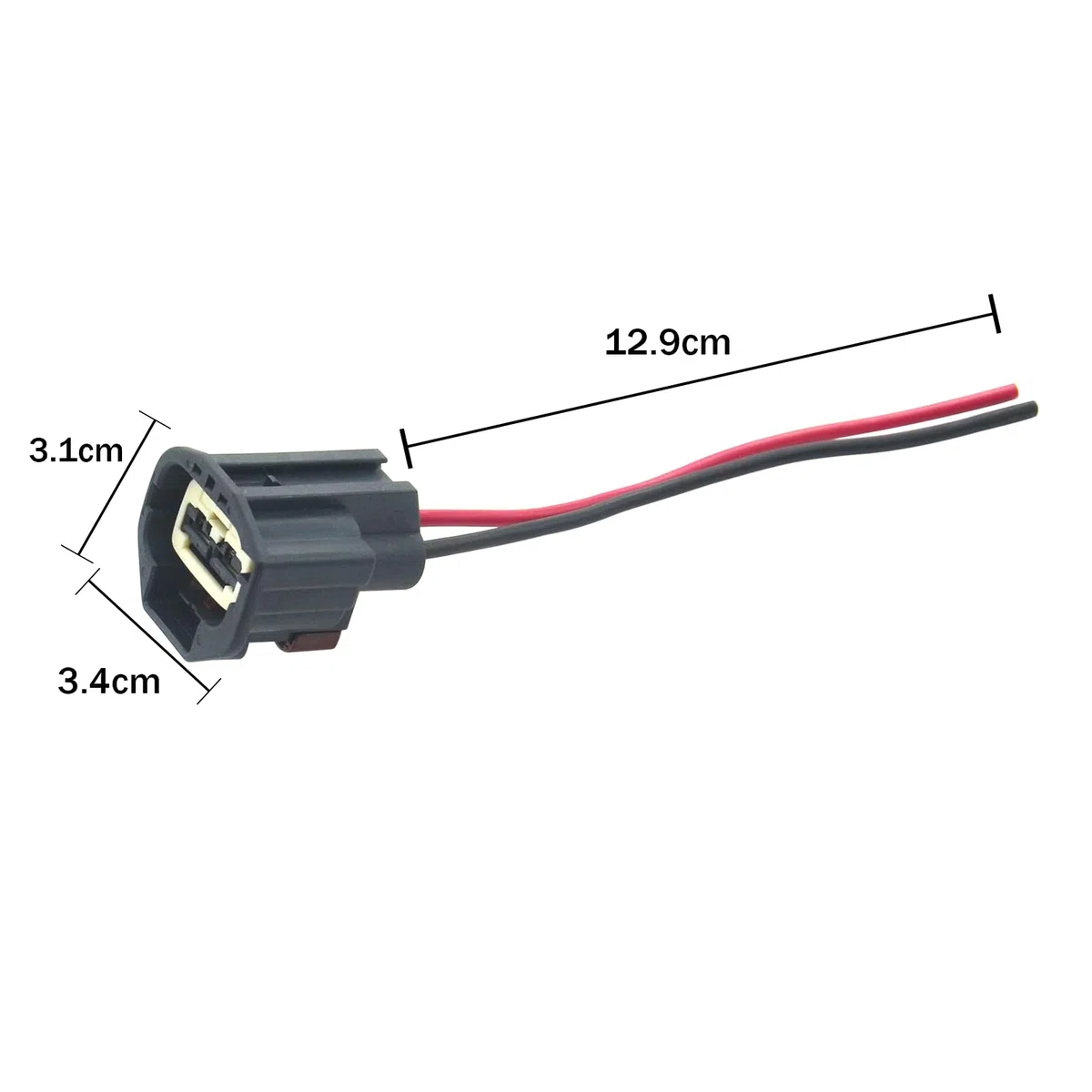 2 Pz. Cable de Freno de Mano Eléctrico 8201625545 para Grand Scénic 3 Conector de Freno de Estacionamiento 7283-5596-10