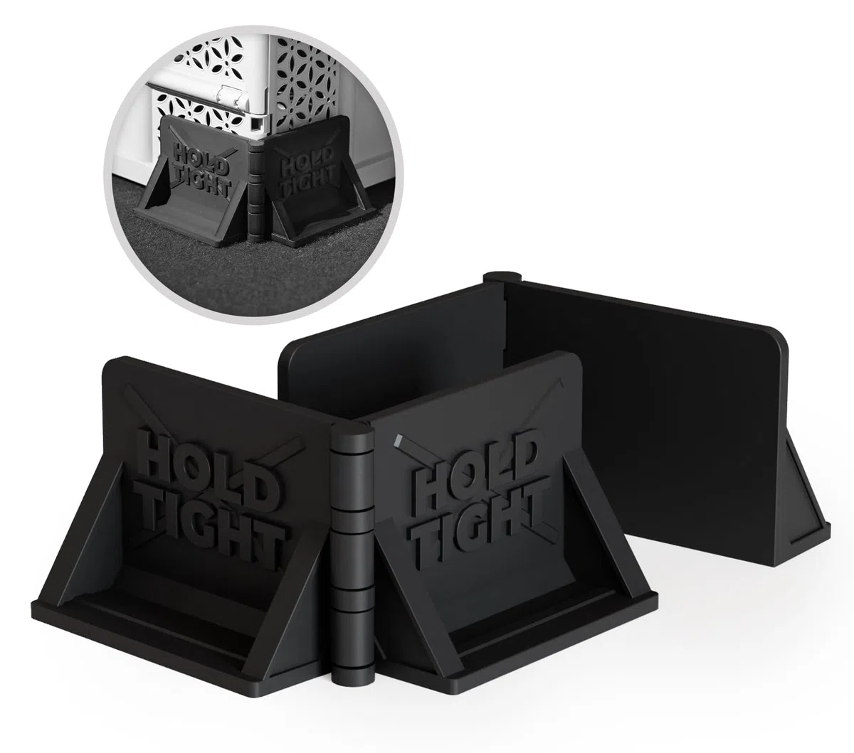 NewGround Designs Hold Tight - Organizador de banda autoadherente para maletero (2 unidades)