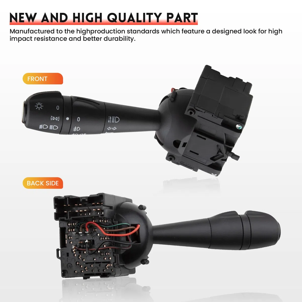 Dacia Lodgy Sandero Interruptor Intermitente Volante para Dacia Dokker Duster Logan Dorker Clio,Columna DireccióN Interruptor De Luz 8201167988 255405056R