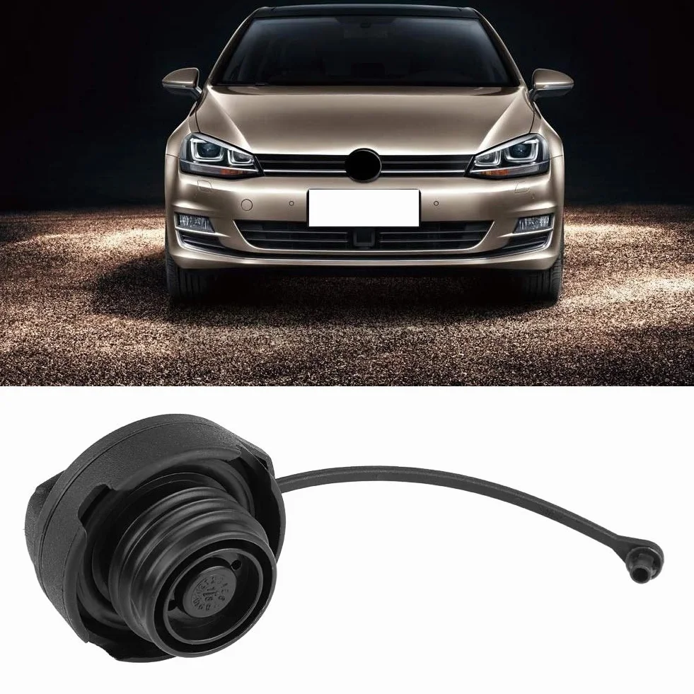 VOBOR Tapa del Tanque De Combustible, Tapón del Deposito Combustible, Tapa del Tanque de Gasolina Compatible con Audi VW t5 Passat Skoda Golf 3 4 5 6