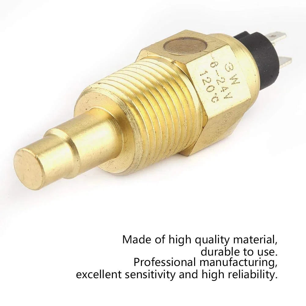 Sensor de temperatura del agua , 1 unidad de alta fiabilidad 1/2N PT Sensor de temperatura del agua para manómetro de aceite