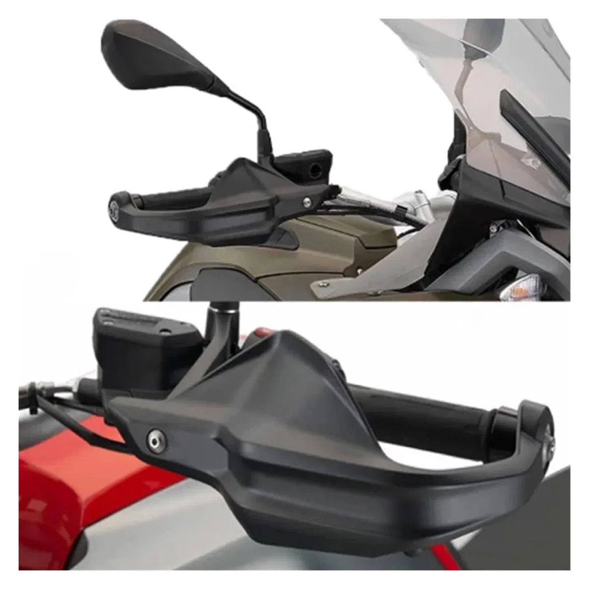 Protector Guardamanos para BMW R 1200 para GS para ADV para R1200GS para LC F800GS para Adventure Manos para S1000XR R1250GS F750GS F850GS F 850 ​​para GS 2023 Moto Protectores Mano(Black)