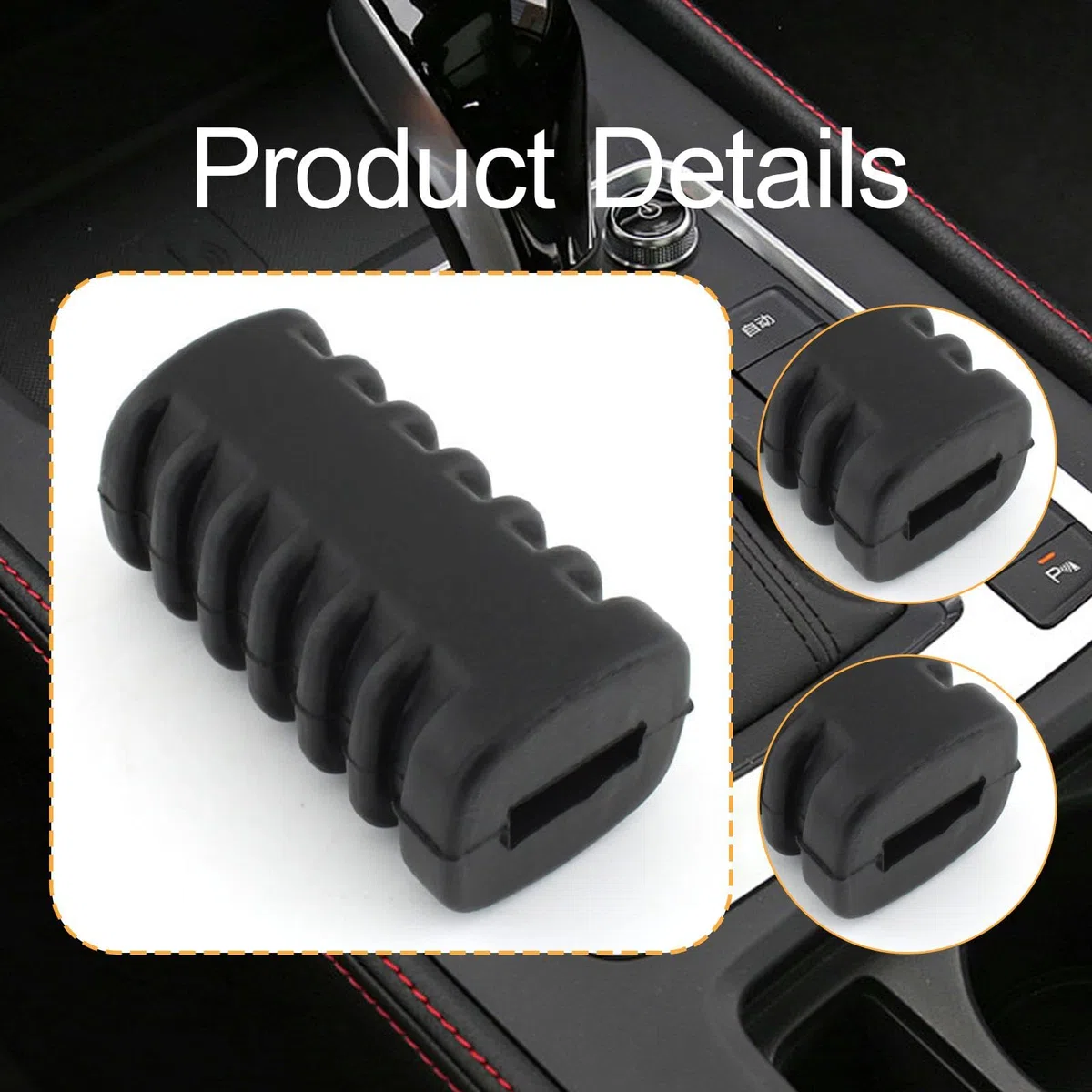 Cubierta de Palanca de Cambios Protector de Palanca para Funda de Goma Universal Función Protectora Instalación Rápida Adecuada para Usuarios de