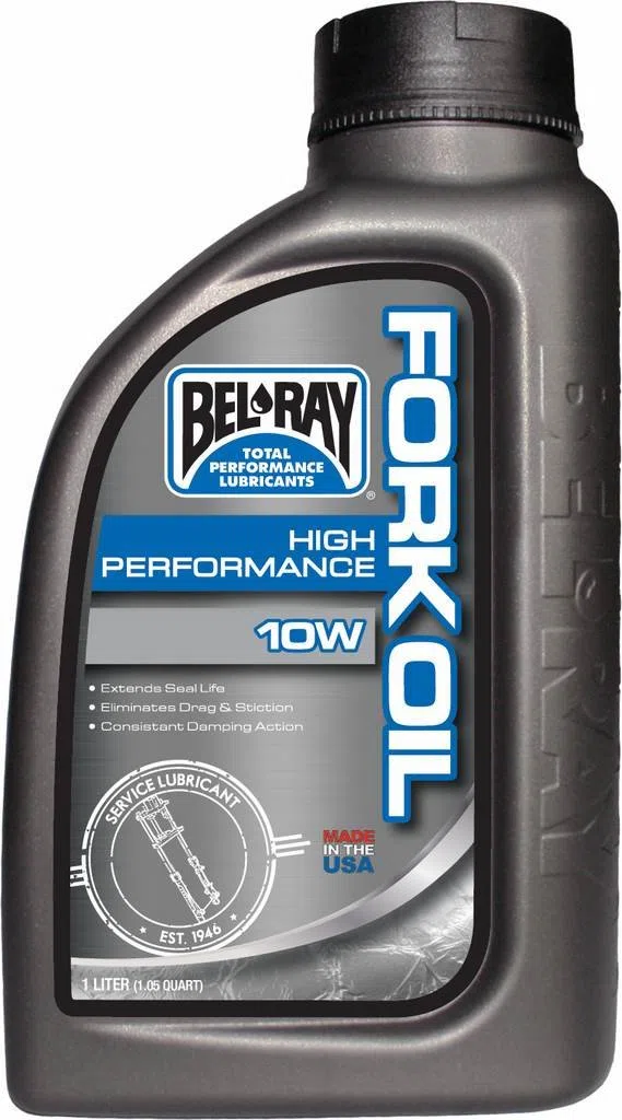 BEL RAY - 36008 : Botella 1 L Aceite Bel-Ray Horquilla High Performance 30W