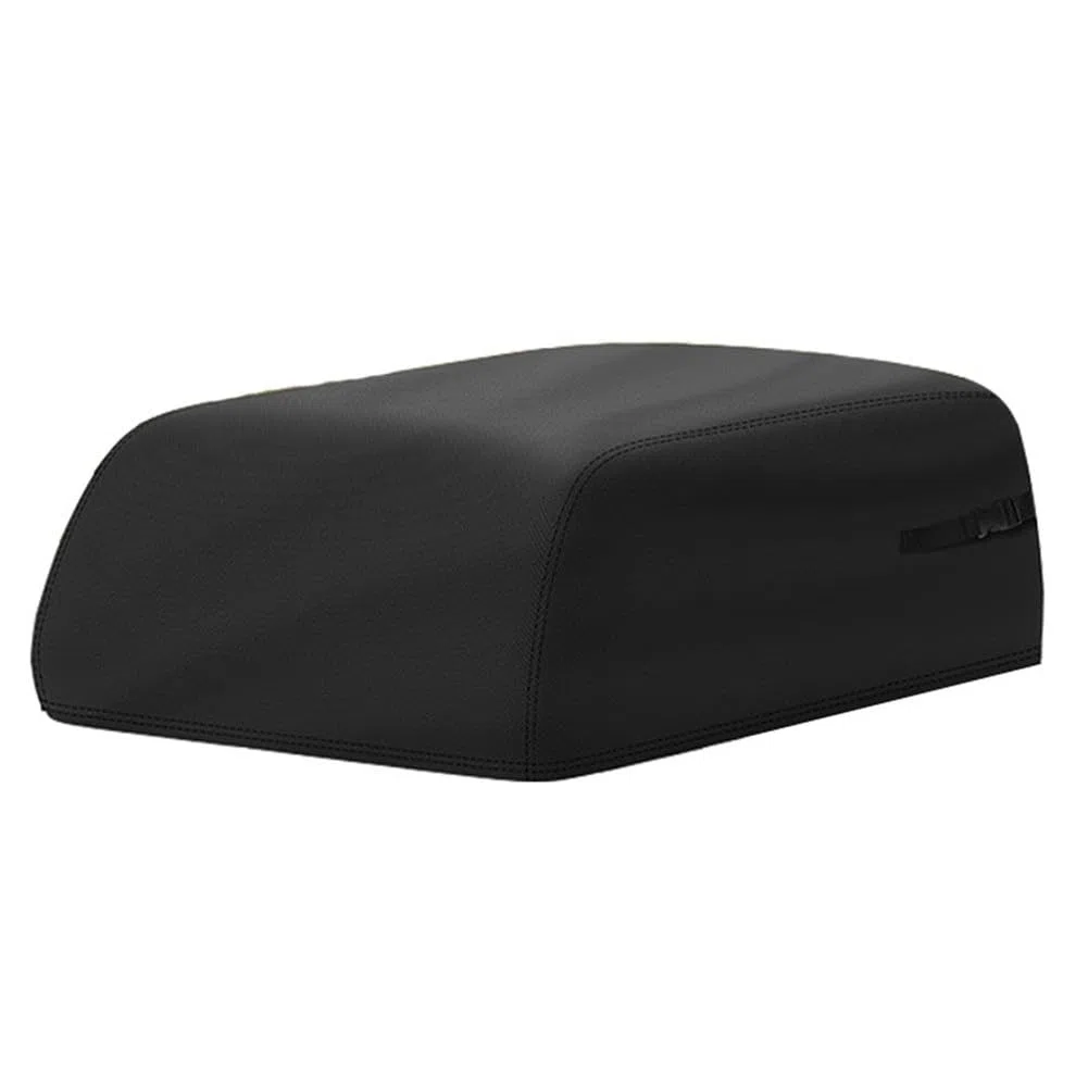 Funda de aire acondicionado para autocaravana, camión, tela Oxford 420D, protección resistente a la intemperie, protector de unidad de aire acondicionado para todas las estaciones con hebillas
